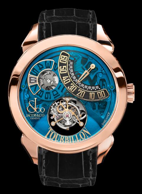 Replica Jacob & Co. PALATIAL FLYING TOURBILLON JUMPING HOURS watch PT510.40.NS.MB.A price